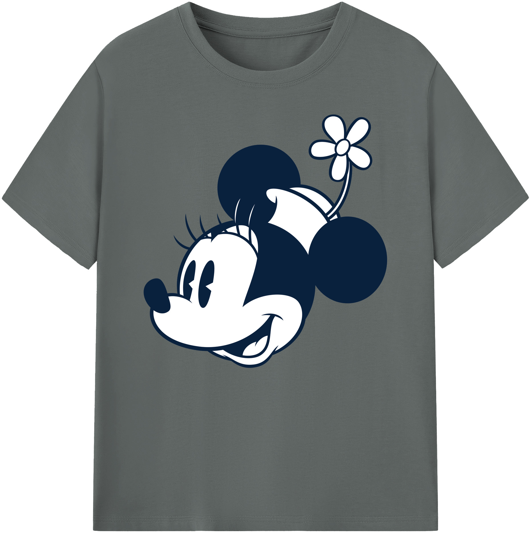 ミッキーマウス Mickey Mouse 綿100％ メンズ半袖Tシャツ｜肌触りやわらか＆通気性